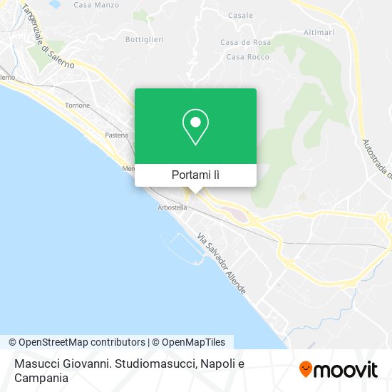 Mappa Masucci Giovanni. Studiomasucci