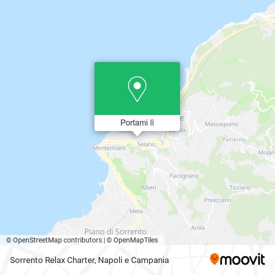 Mappa Sorrento Relax Charter