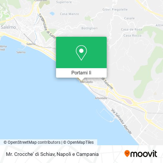 Mappa Mr. Crocche' di Schiav