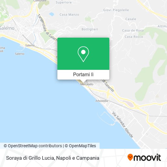 Mappa Soraya di Grillo Lucia