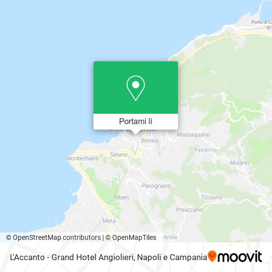 Mappa L'Accanto - Grand Hotel Angiolieri