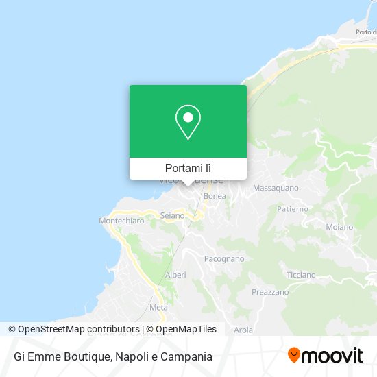 Mappa Gi Emme Boutique