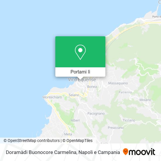 Mappa Doramàdi Buonocore Carmelina