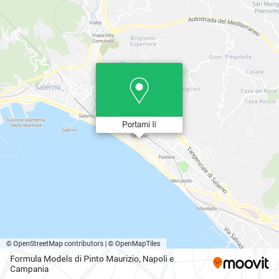 Mappa Formula Models di Pinto Maurizio
