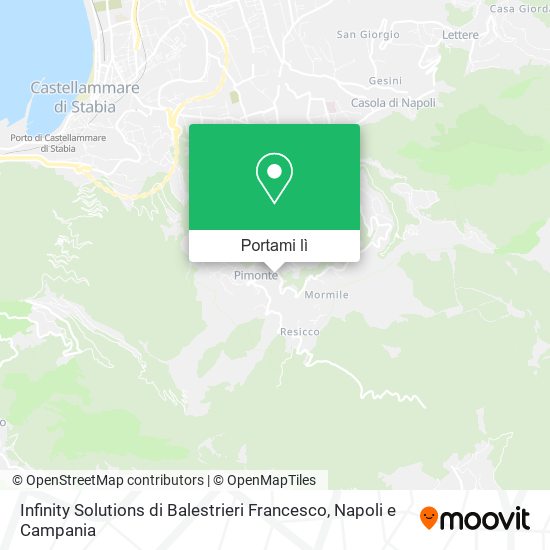 Mappa Infinity Solutions di Balestrieri Francesco