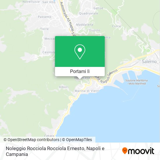 Mappa Noleggio Rocciola Rocciola Ernesto