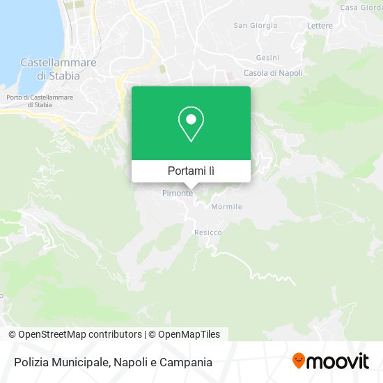 Mappa Polizia Municipale