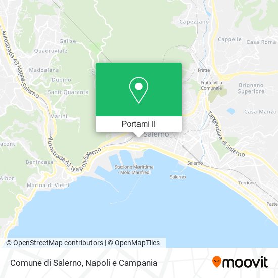 Mappa Comune di Salerno