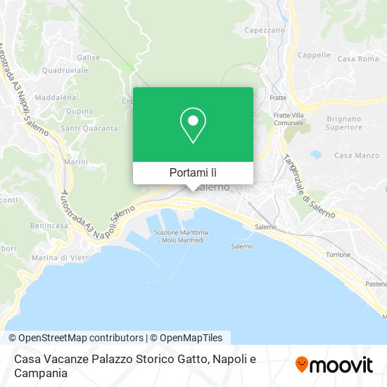 Mappa Casa Vacanze Palazzo Storico Gatto