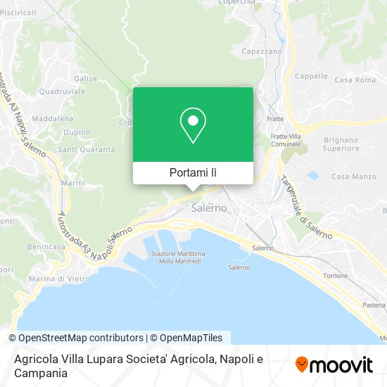 Mappa Agricola Villa Lupara Societa' Agricola