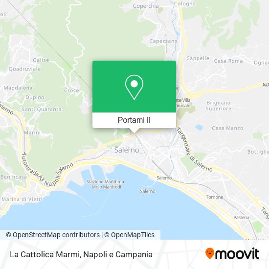 Mappa La Cattolica Marmi