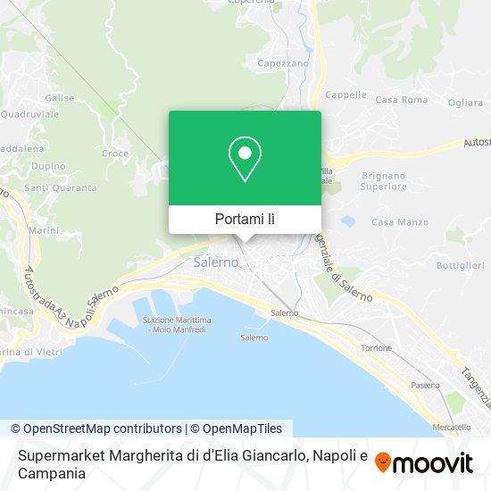 Mappa Supermarket Margherita di d'Elia Giancarlo