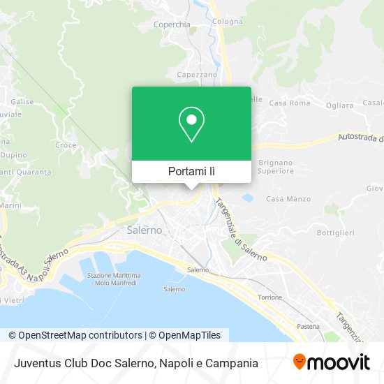 Mappa Juventus Club Doc Salerno