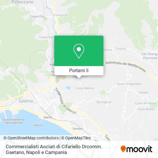 Mappa Commercialisti Aociati di Cifariello Drcomm. Gaetano