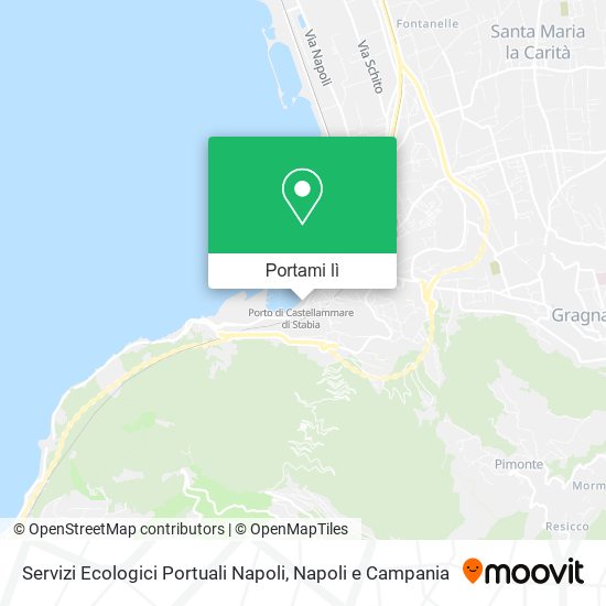 Mappa Servizi Ecologici Portuali Napoli