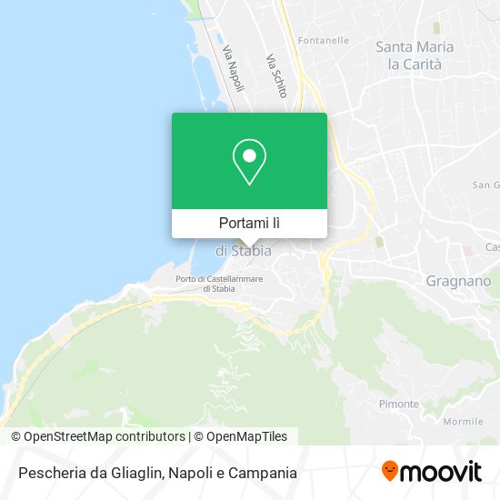 Mappa Pescheria da Gliaglin