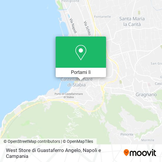 Mappa West Store di Guastaferro Angelo