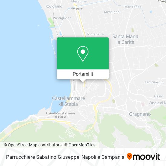 Mappa Parrucchiere Sabatino Giuseppe