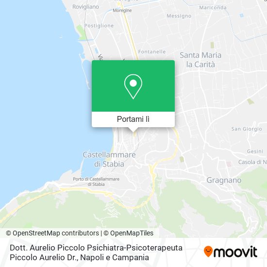 Mappa Dott. Aurelio Piccolo Psichiatra-Psicoterapeuta Piccolo Aurelio Dr.