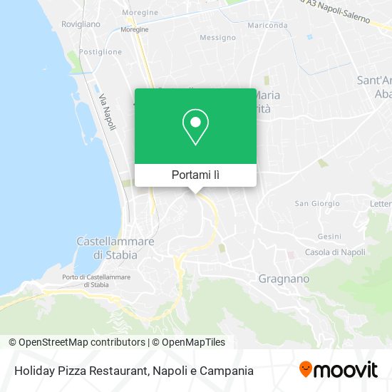 Mappa Holiday Pizza Restaurant