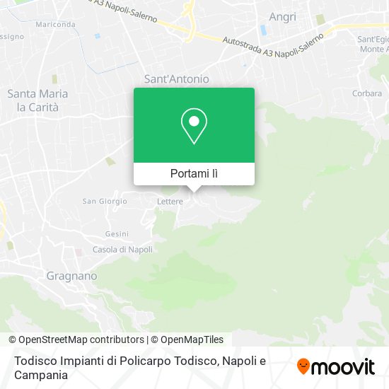 Mappa Todisco Impianti di Policarpo Todisco