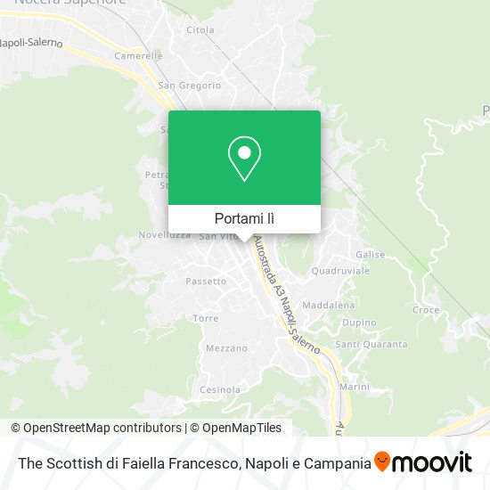 Mappa The Scottish di Faiella Francesco