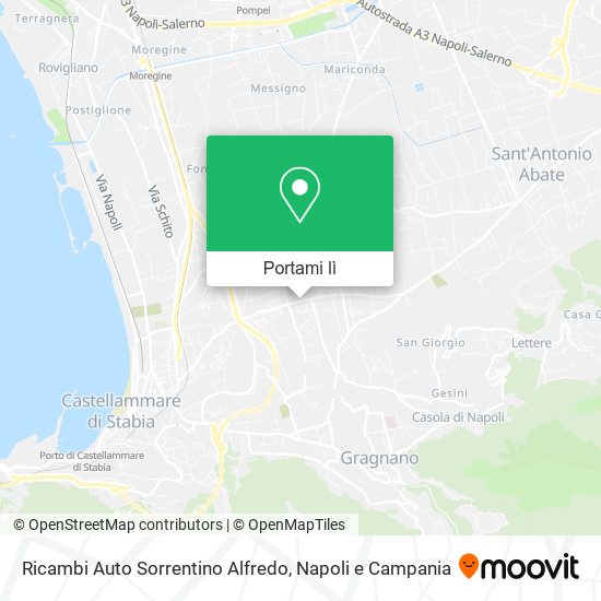 Mappa Ricambi Auto Sorrentino Alfredo