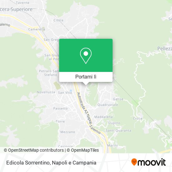 Mappa Edicola Sorrentino