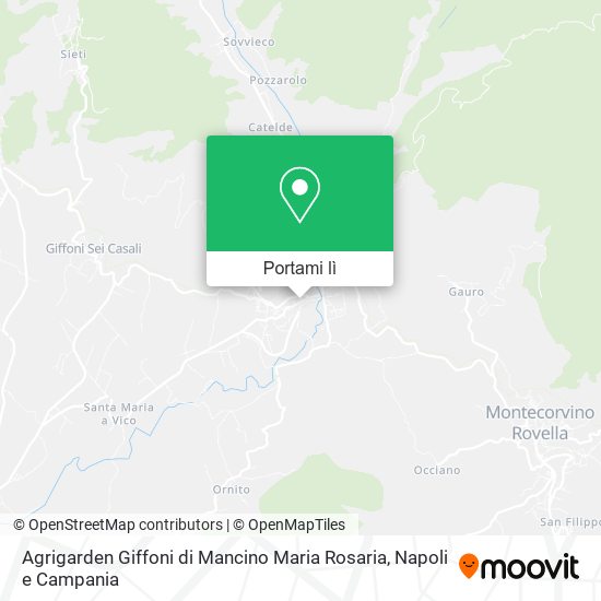 Mappa Agrigarden Giffoni di Mancino Maria Rosaria