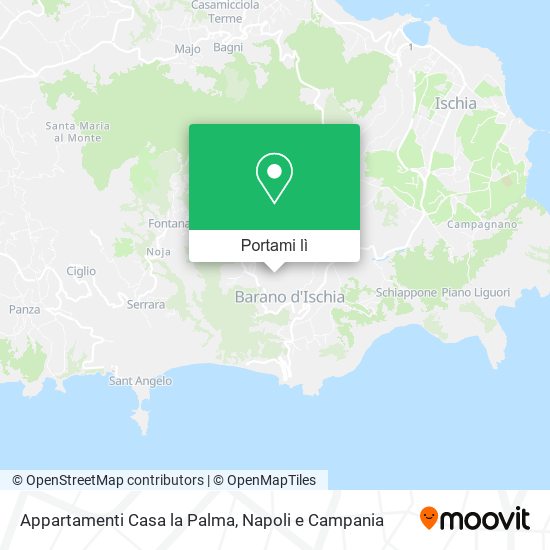 Mappa Appartamenti Casa la Palma