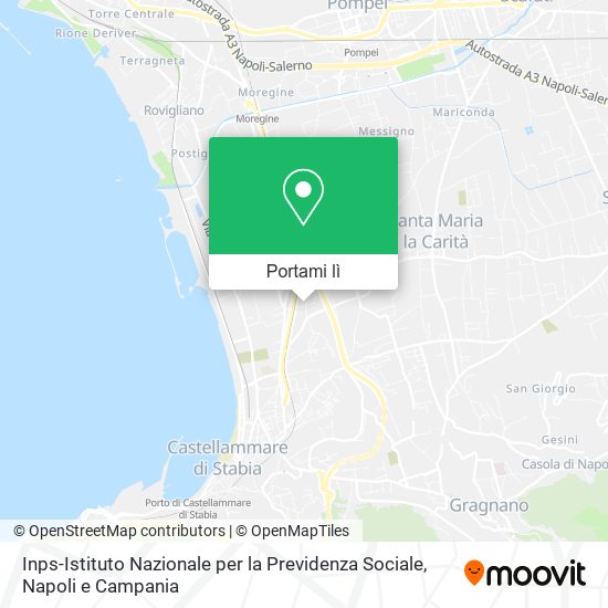 Mappa Inps-Istituto Nazionale per la Previdenza Sociale