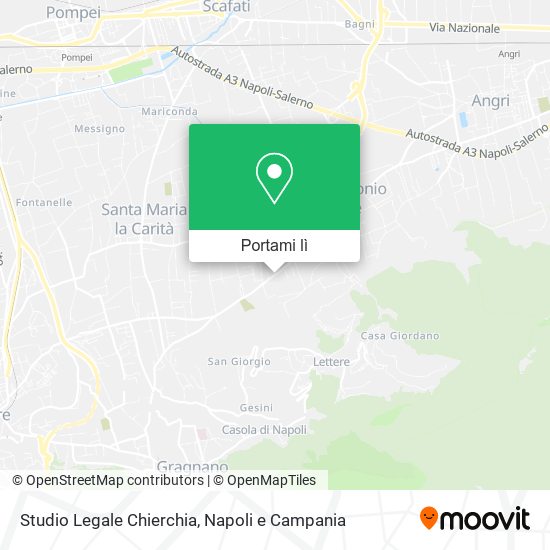 Mappa Studio Legale Chierchia