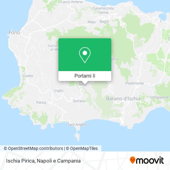 Mappa Ischia Pirica