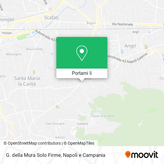 Mappa G. della Mura Solo Firme