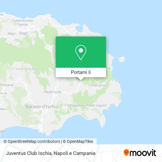 Mappa Juventus Club Ischia