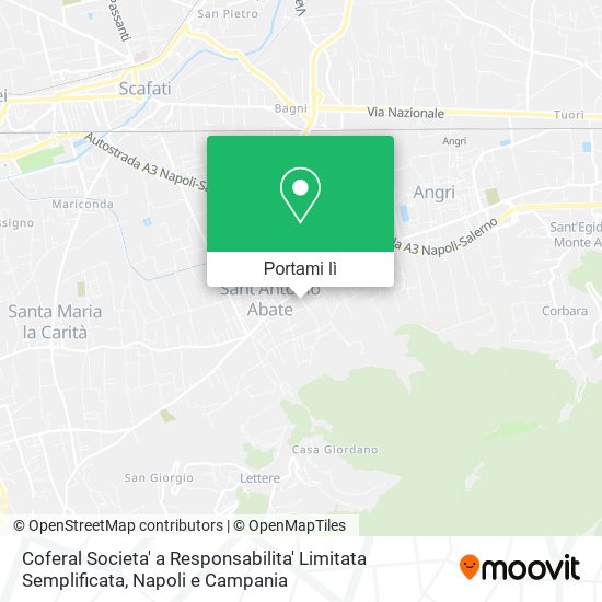 Mappa Coferal Societa' a Responsabilita' Limitata Semplificata