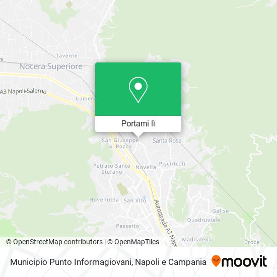 Mappa Municipio Punto Informagiovani