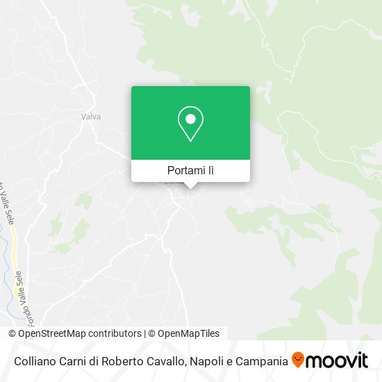 Mappa Colliano Carni di Roberto Cavallo