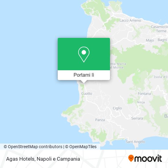 Mappa Agas Hotels