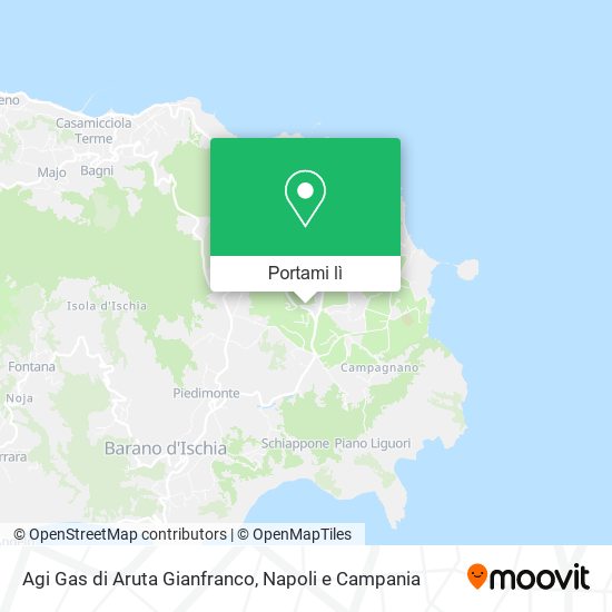 Mappa Agi Gas di Aruta Gianfranco