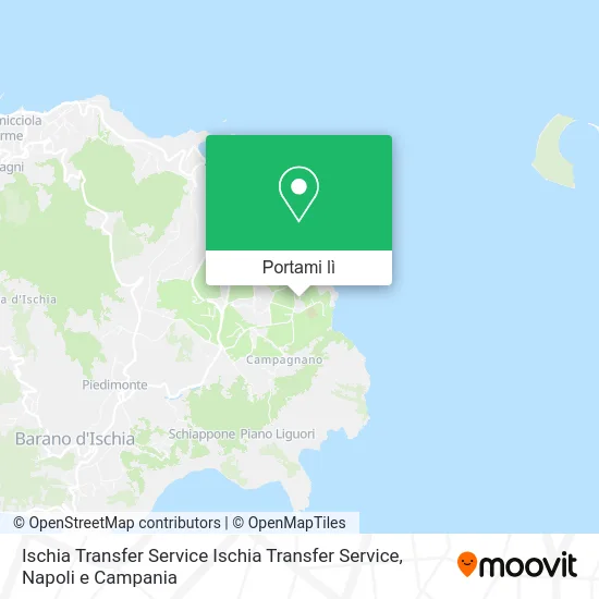 Mappa Ischia Transfer Service Ischia Transfer Service