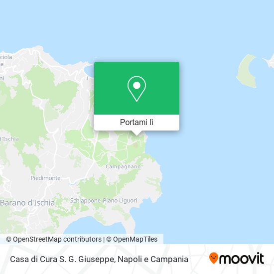Mappa Casa di Cura S. G. Giuseppe