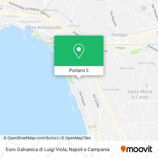 Mappa Euro Galvanica di Luigi Viola