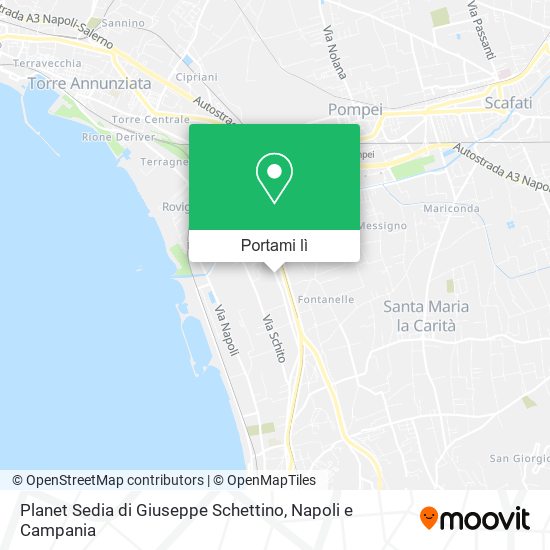Mappa Planet Sedia di Giuseppe Schettino