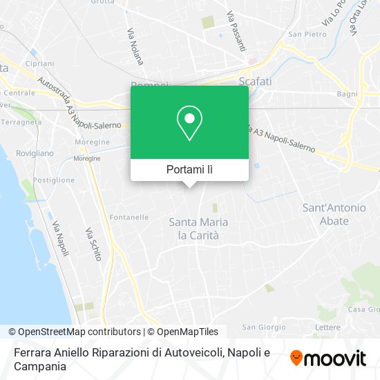 Mappa Ferrara Aniello Riparazioni di Autoveicoli