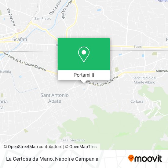 Mappa La Certosa da Mario