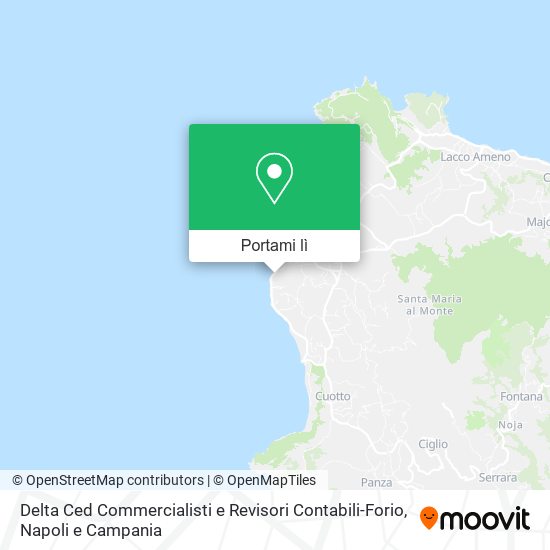 Mappa Delta Ced Commercialisti e Revisori Contabili-Forio