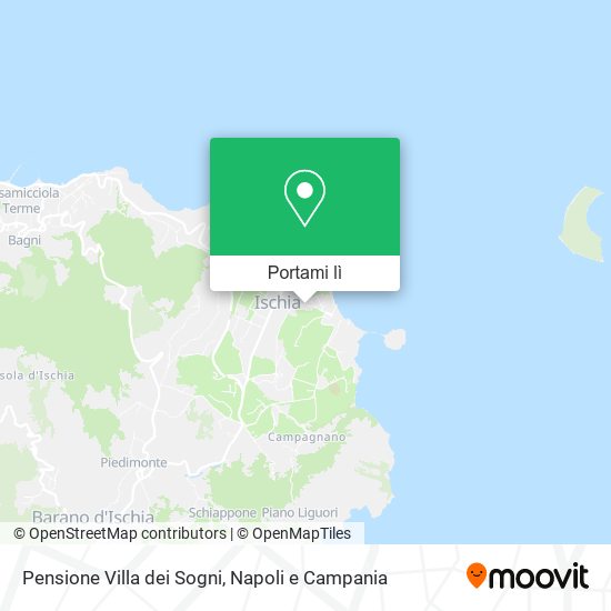 Mappa Pensione Villa dei Sogni