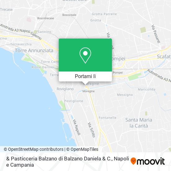 Mappa & Pasticceria Balzano di Balzano Daniela & C.