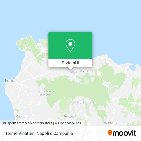 Mappa Terme Vinetum